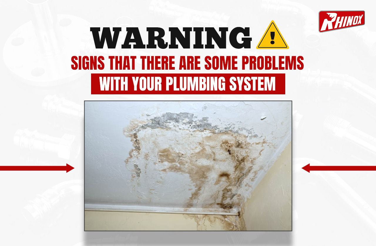 WARNING SIGNS THAT THERE ARE SOME PROBLEMS WITH YOUR PLUMBING SYSTEM